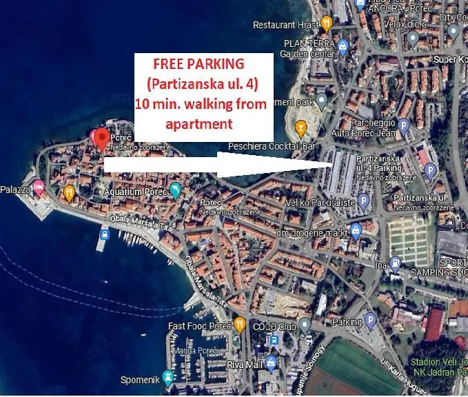 Apartment Kolenicka 2 Poreč
